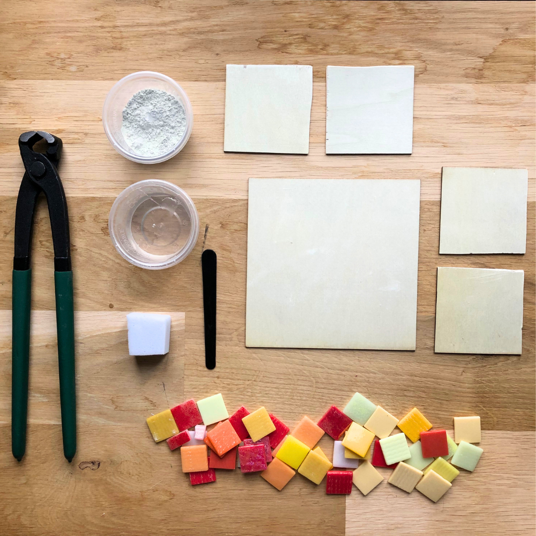 Ananas - Kit de bricolage en mosaïque de verre - Création Mosaik Ananas - Kit de bricolage en mosaïque de verre - Création Mosaik