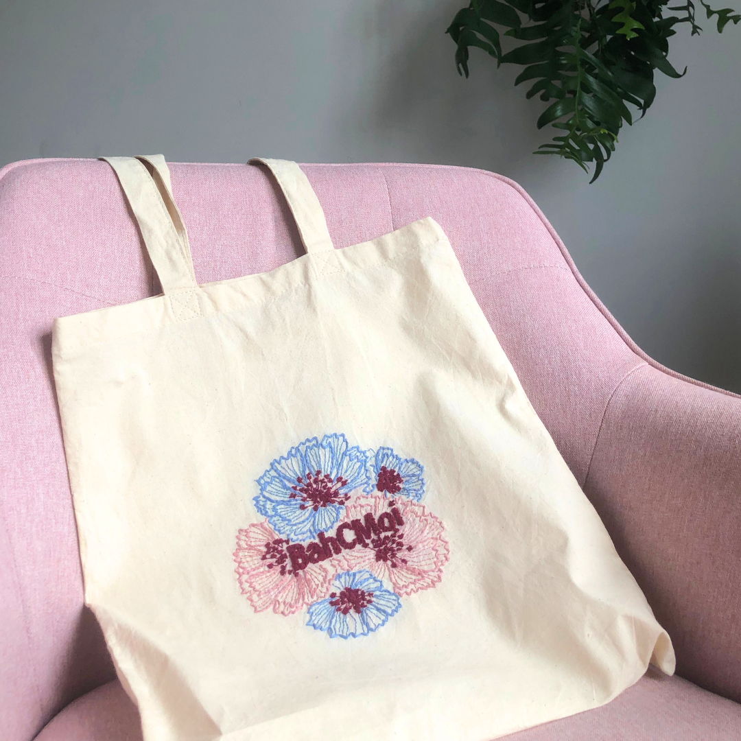 Box - Tote Bag Brodé