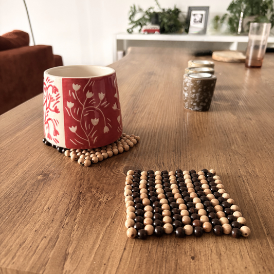 Mini Box - Dessous de verre en perles