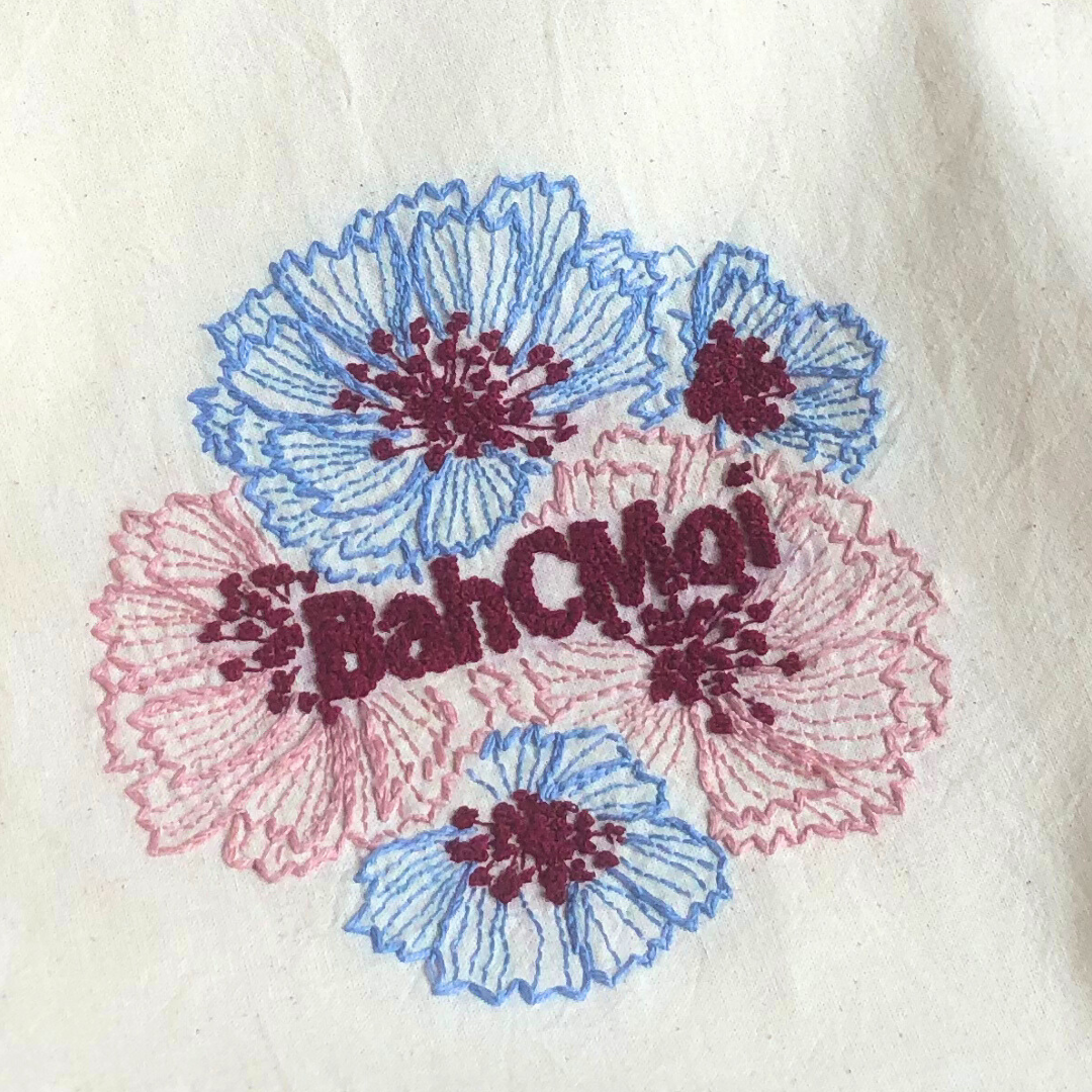 Box - Tote Bag Brodé