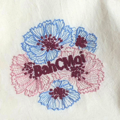 Box - Tote Bag Brodé