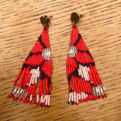 Box Juillet : Boucles d’Oreilles Tissées