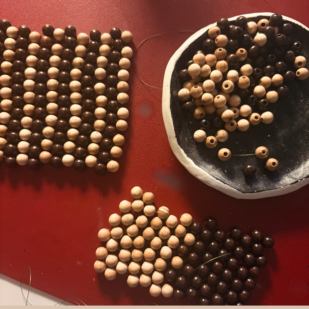 Mini Box - Dessous de verre en perles