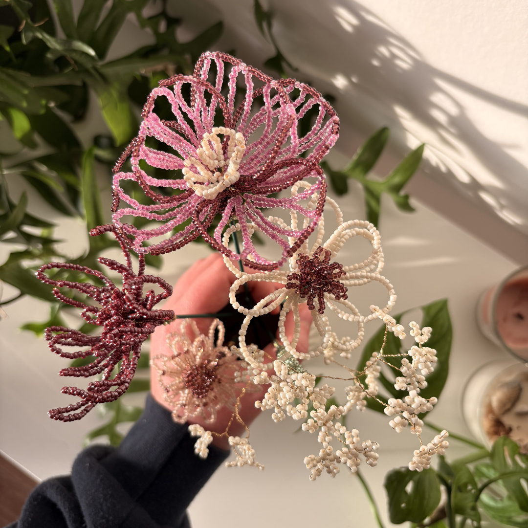 Box Mars - Fleurs en perle