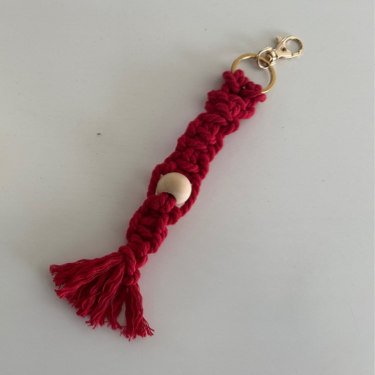 Mini Box - Porte clé macramé