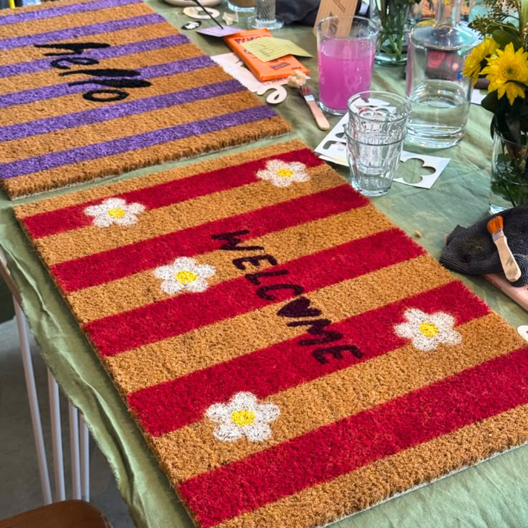 Atelier Customise ton paillasson 🧡
