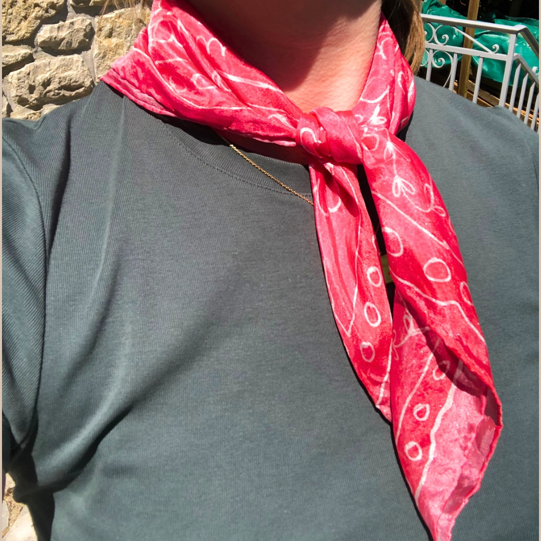 foulard en soie