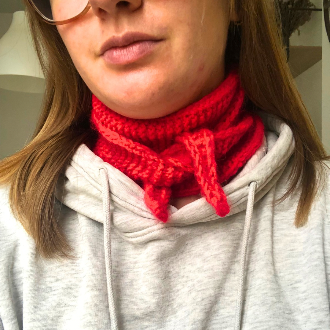 kit tricot Sophie scarf